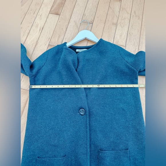 Catherine Malandrino - Cardigan/Sweater - TealBlack - Size Small - Picture 6 of 9